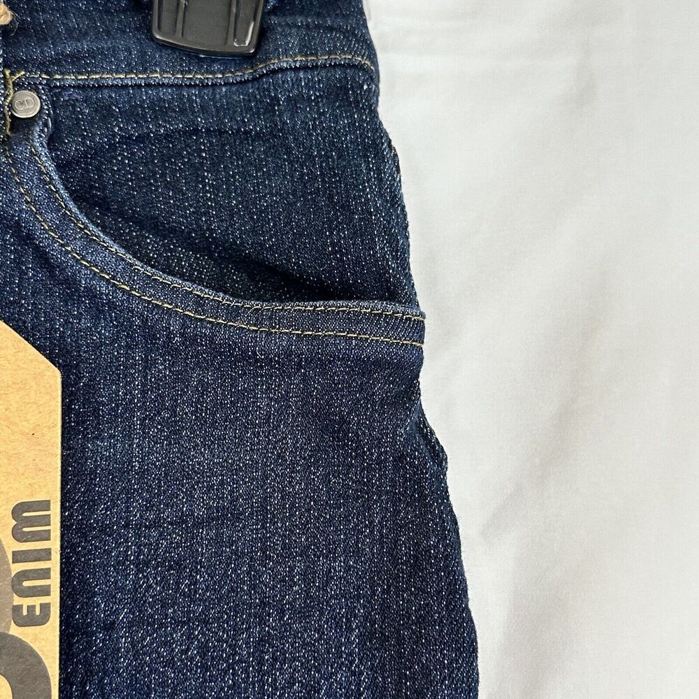 Copper Denim Blue Straight Leg Girls Size 12 NWT. Dark Wash Style 9CO2857 - Picture 4 of 16